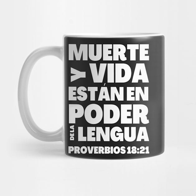 Proverbs 18-21 Power of The Tongue Spanish by BubbleMench